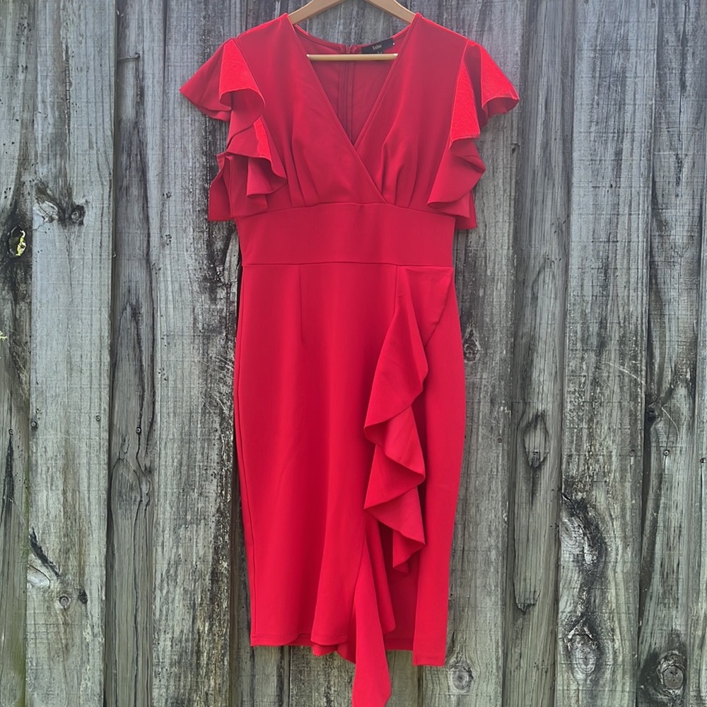 Formal Red Dress - Picture 2 of 6
